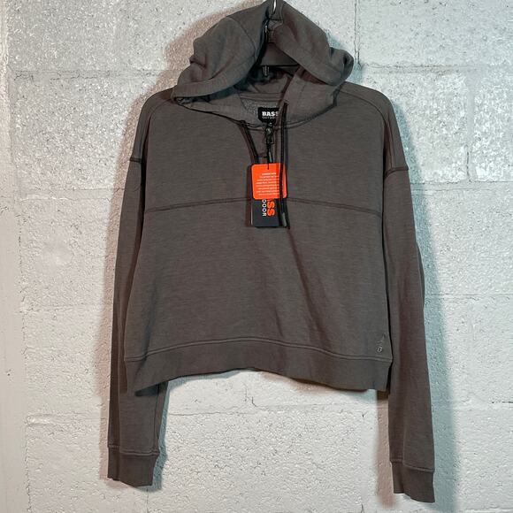 Bass Outdoor Womens Hibernate Half-Zip Hoodie Top Peat green, M - Picture 2 of 8